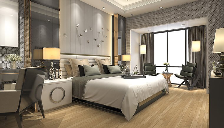 bed room design and decoration