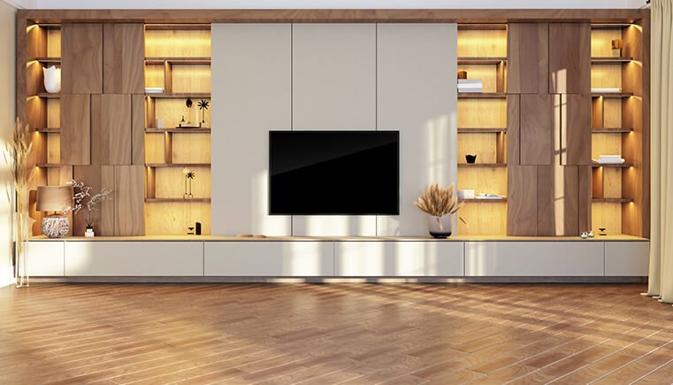 custom made media unit